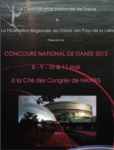 Concours national de danse 2013